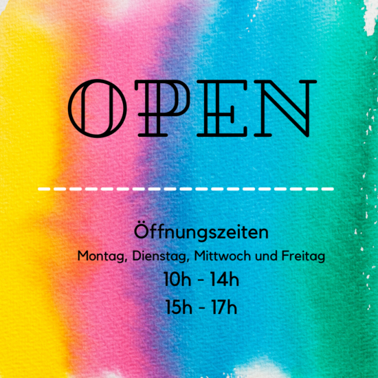 Wir haben wieder für Euch geöffnet…